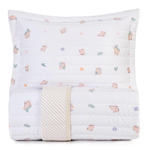 JOGO DE COLCHA MUNDO KIDS MALHA ANTIM.