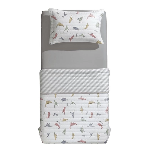 JOGO DE COLCHA MUNDO KIDS MALHA ANTIM.