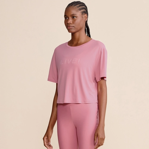 CAMISETA CROPPED LIVE COMFORT