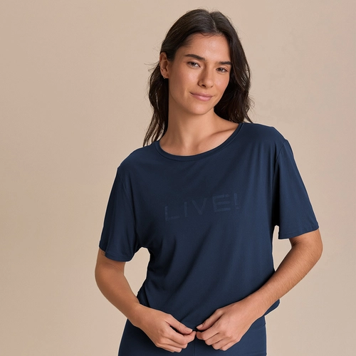 CAMISETA CROPPED LIVE COMFORT