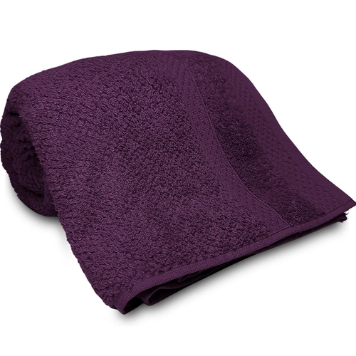 JOGO DE TOALHA 2 PECAS  MARROCOS LISO ROXO