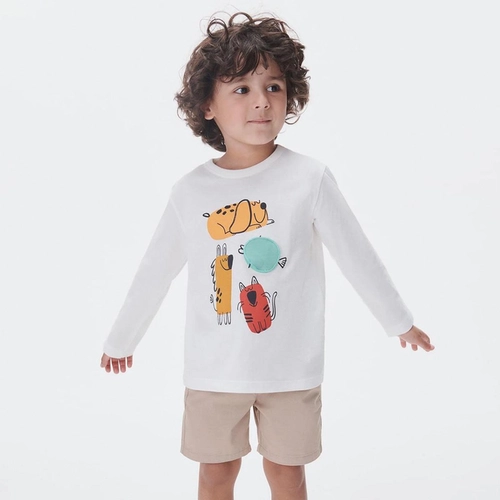 CAMISETA ML MASC 5DWG