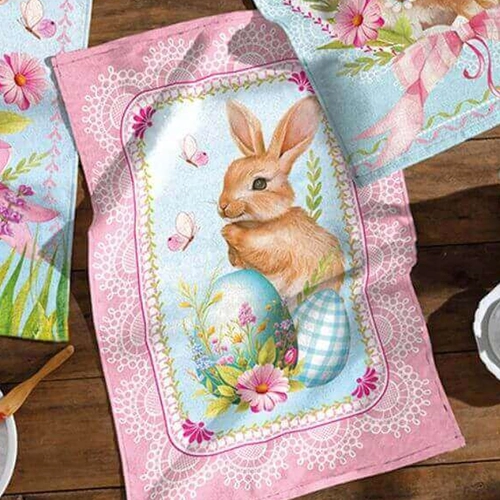 PANO DE COPA FELPUDO PRATA ESTAMPADO