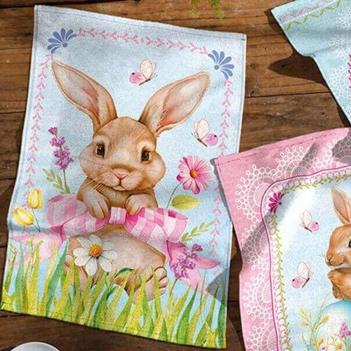 PANO DE COPA FELPUDO PRATA ESTAMPADO