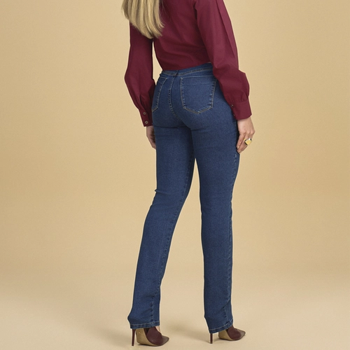 CALCA FEM STRAIGHT LYCRA K49855A