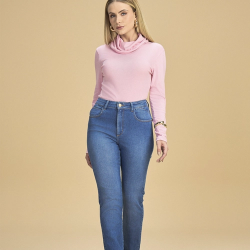 CALCA FEM STRAIGHT LYCRA K49863