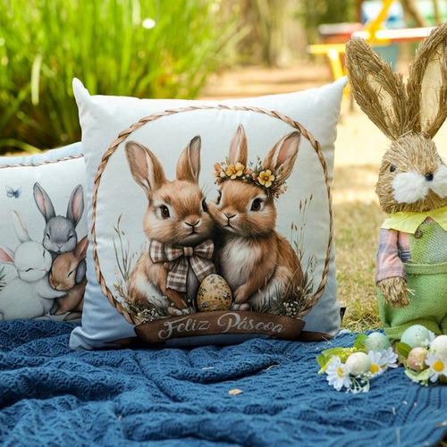 CAPA ALMOLFADA PASCOA