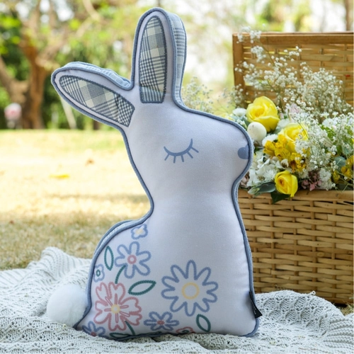 ALMOFADA PASCOA FORMATO COELHO