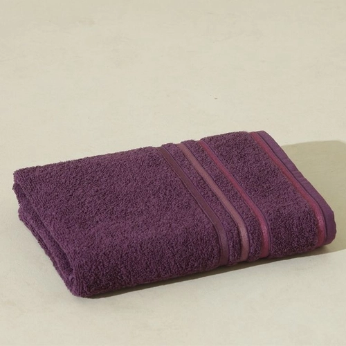 JOGO DE TOALHA 2 PECAS  TOALHA PORTI MAXX PURPURA