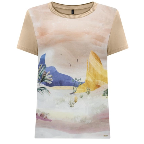 BLUSA T.POLY MAROCAIN/M.VISCOS 69103