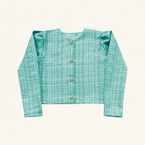 CASACO EM TECIDO 100%POLIESTER FEMININO 10.25.01131