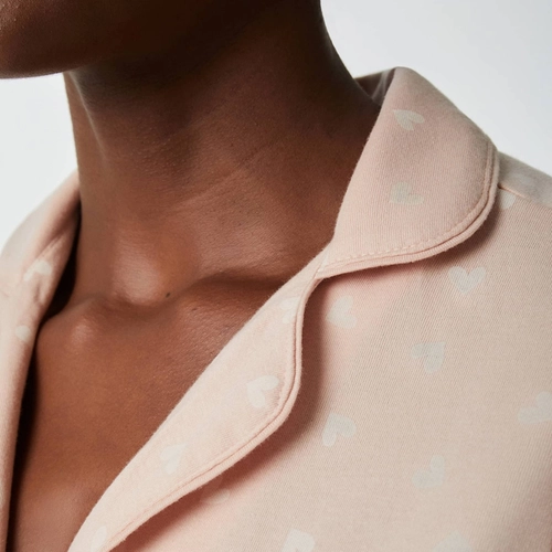 PIJAMA CURTO FEMININO AMERICANO ESTAMPADO 7CDZ