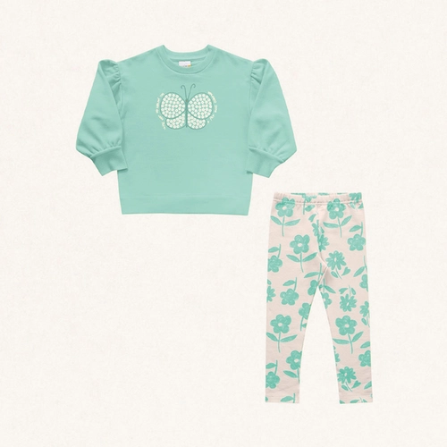 CONJUNTO BLUSAO EM MALHA 100%ALGODAO E LEGGING 10.25.01101