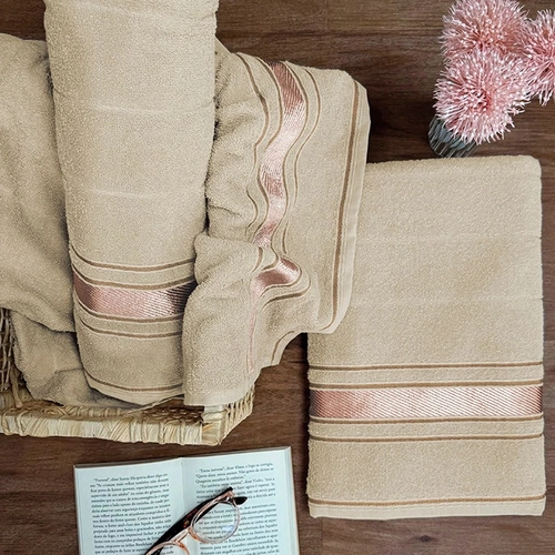 TOALHA FELPUDA AUREA