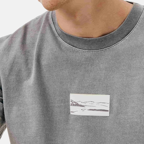 CAMISETA MASCULINA MANGA CURTA COM BORDADO 4K6F