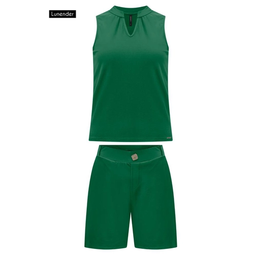 CONJUNTO SHORTS MALHA CREPE MIRAGE C0167