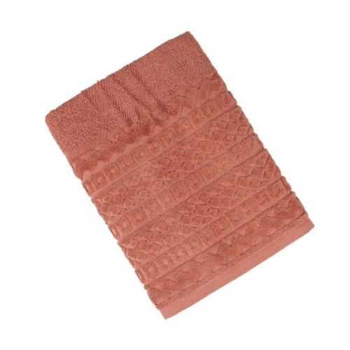 JOGO DE TOALHA 2 PEÇAS COSMOPOLITAN TELHA