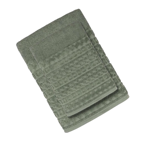 JOGO DE TOALHA 2 PEÇAS COSMOPOLITAN VERDE MUSGO
