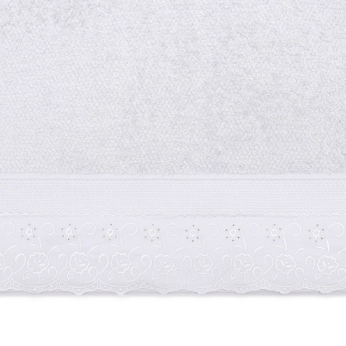 TOALHA MELODY COM RENDA ALICE