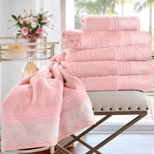 TOALHA CRISTAL COM RENDA ROMA