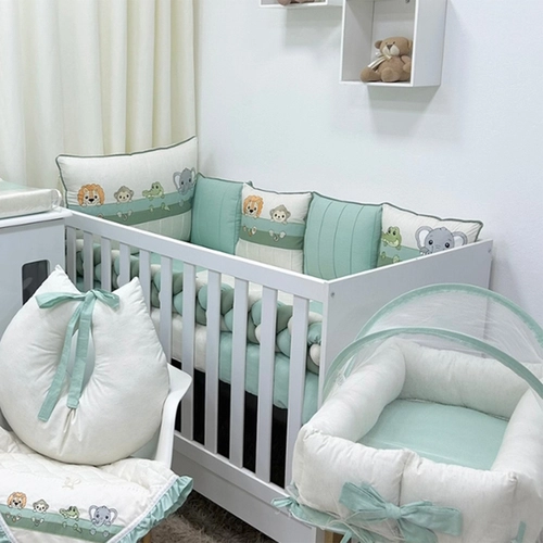 KIT BERCO ESMERALDA COM TRANCA ANIMAIS KIDS