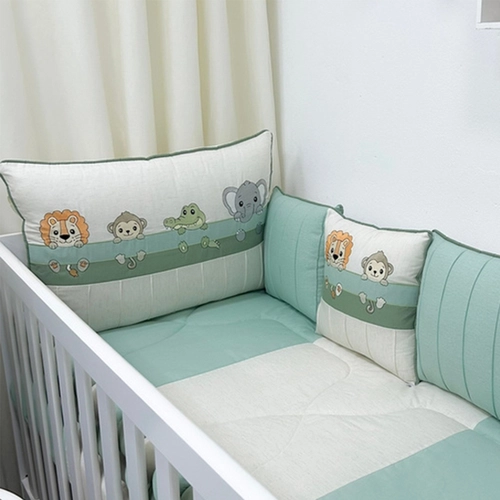 KIT BERCO ESMERALDA COM TRANCA ANIMAIS KIDS