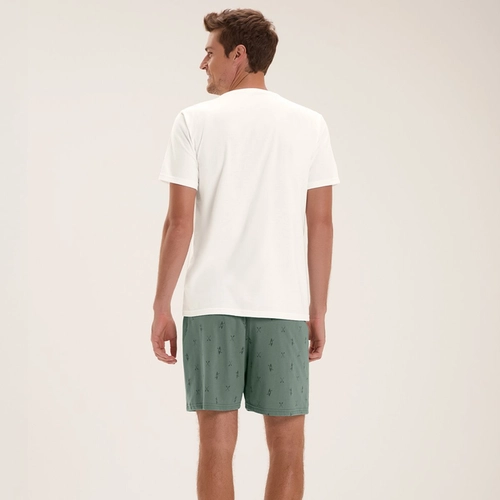 PIJAMA MASCULINO MANGA CURTA COM BERMUDA 2030170