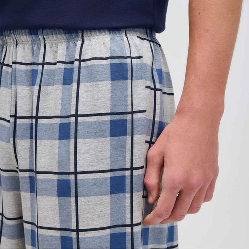 PIJAMA CURTO MASCULINO COM SAMBA CANÇÃO 76WX