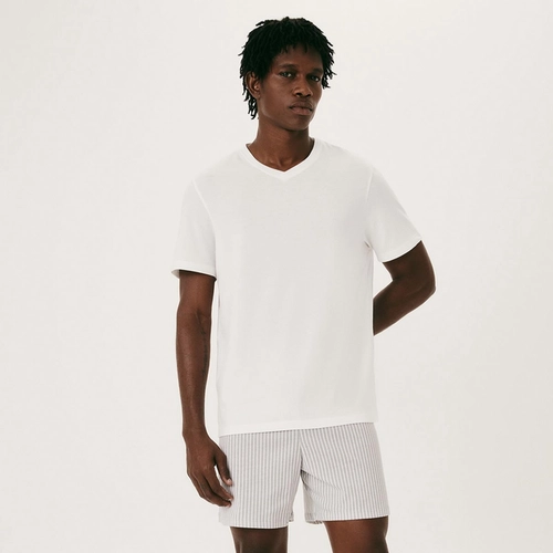 PIJAMA CURTO MASCULINO COM SAMBA CANÇÃO 76WX