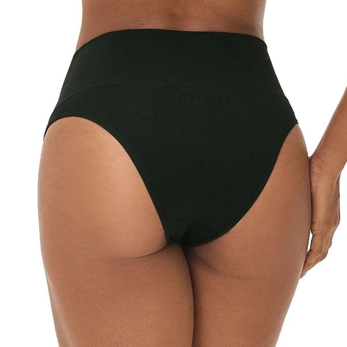 CALCINHA COS ALTO RIB SEM COSTURA