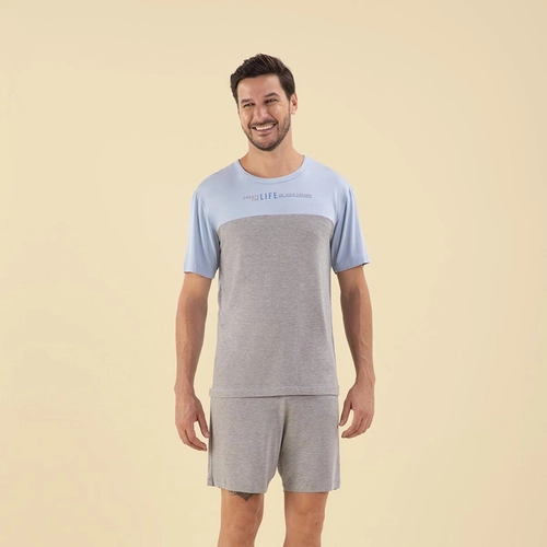 PIJAMA CURTO MASCULINO ADULTO DREAMS