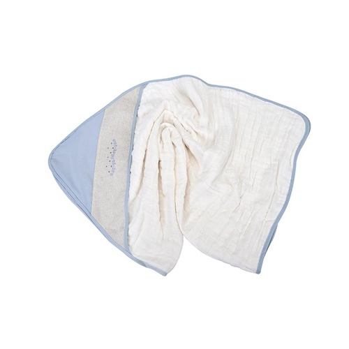 TOALHA SOFT LOUPIOT NATURE CAPUZ BORDADO