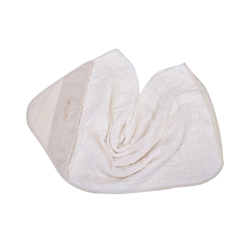 TOALHA SOFT LOUPIOT NATURE CAPUZ BORDADO