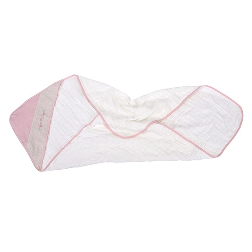 TOALHA SOFT LOUPIOT NATURE CAPUZ BORDADO