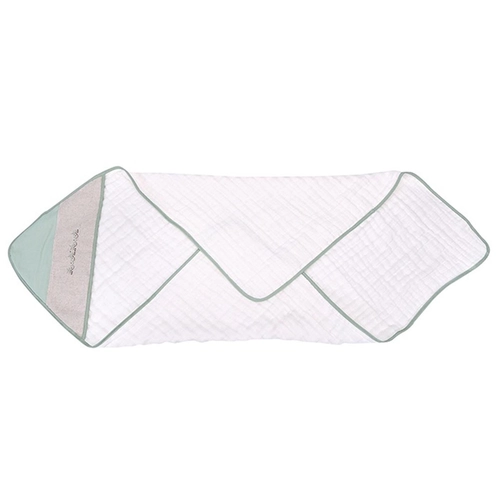 TOALHA SOFT LOUPIOT NATURE CAPUZ BORDADO