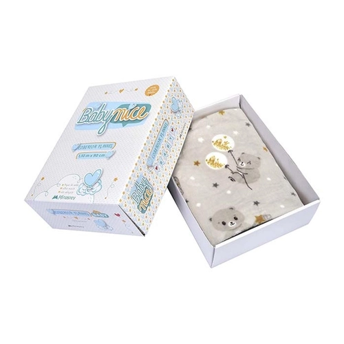 COBERTOR CAIXA BABY NICE FLANNEL