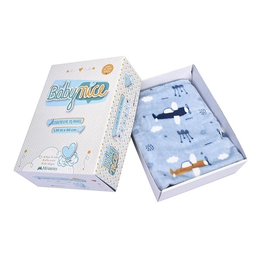 COBERTOR CAIXA BABY NICE FLANNEL