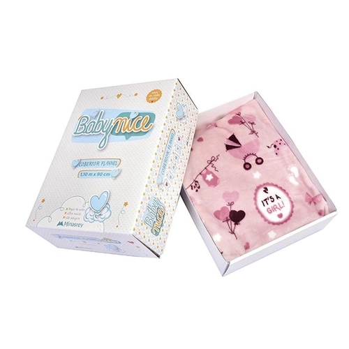 COBERTOR CAIXA BABY NICE FLANNEL