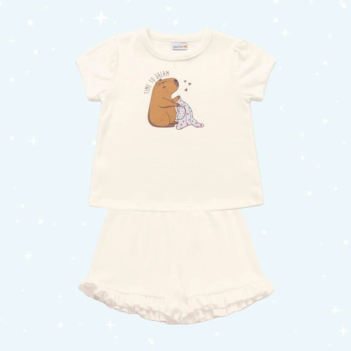 CONJUNTO DE PIJAMA BLUSA E SHORT 10.25.03294