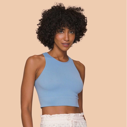 BLUSA CROPPED SEAMLESS