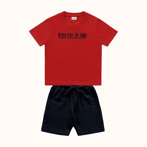 CONJUNTO CAMISETA E BERMUDA EM MALHA MASCULINO 10.25.03429