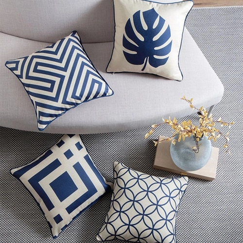 CAPA DE ALMOFADA COM BORDA GIANNI