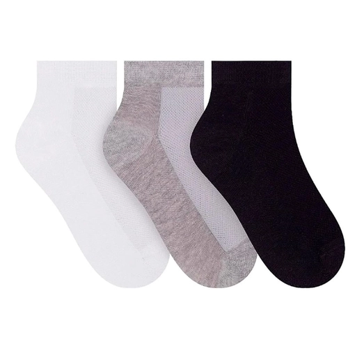 MEIA ESPORTIVA CANO CURTO KIT 3 PARES 4835.001