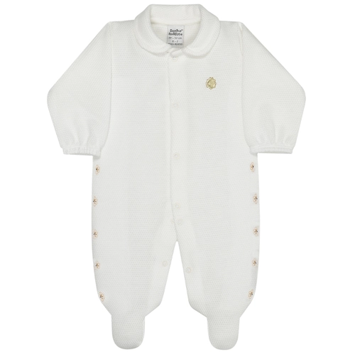 MACACAO LONGO MALHA TRABALHADA FLORZINHA