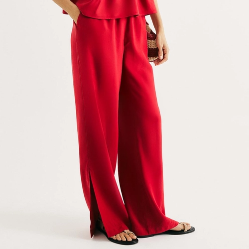 CALCA FEMININA RETA EM PECH TOUCH K6J0