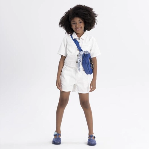 CONJUNTO SHORTS E CAMISA SARJA 21047