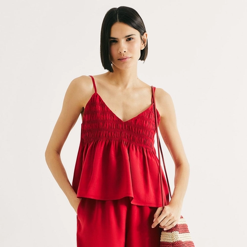 REGATA FEMININA EVASE EM PEACH TOUCH