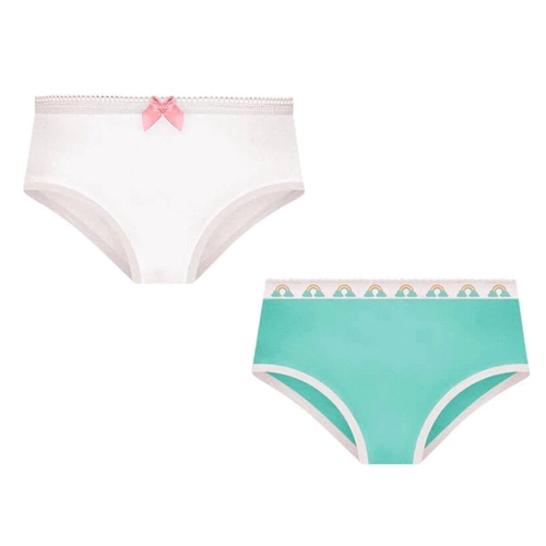 CALCINHA INFANTIL KIT 2 UNIDADES 20650