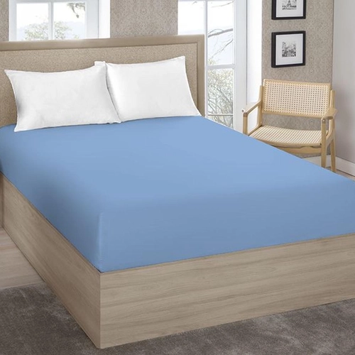 LENCOL AVULSO LISO COM ELASTICO PREMIUM 150 100% ALGODAO