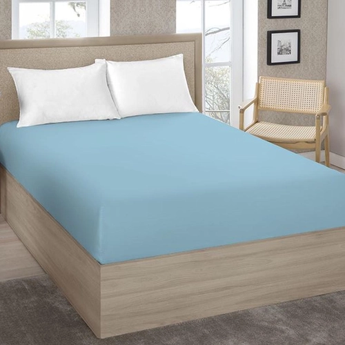 LENCOL AVULSO LISO COM ELASTICO PREMIUM 150 100% ALGODAO